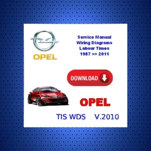 Opel service workshop repair manual