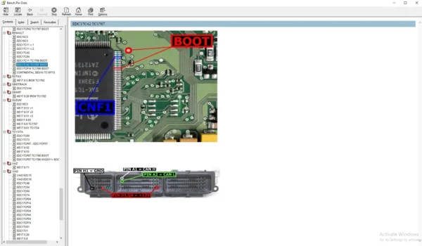 Ecu Pinout Connection Boot Ecu PinOuts Software Collection Repair Files ...