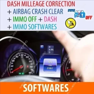 Package 32GB Software IMMOFF for all brands Ecu DASH MILLEAGE CORRECTION + AIRBAG CRASH CLEAR +DASH + IMMO SOFTWARES